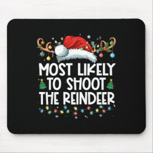 Am wahrscheinlichsten wird das Weihnachten der Ren Mousepad