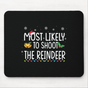 Am wahrscheinlichsten wird das Weihnachten der Ren Mousepad