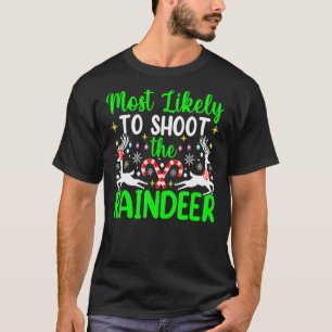 Am wahrscheinlichsten wird das Weihnachten der Ren T-Shirt