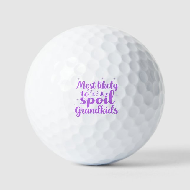 Am wahrscheinlichsten wird der Grosskinder-Familie Golfball (Vorderseite)