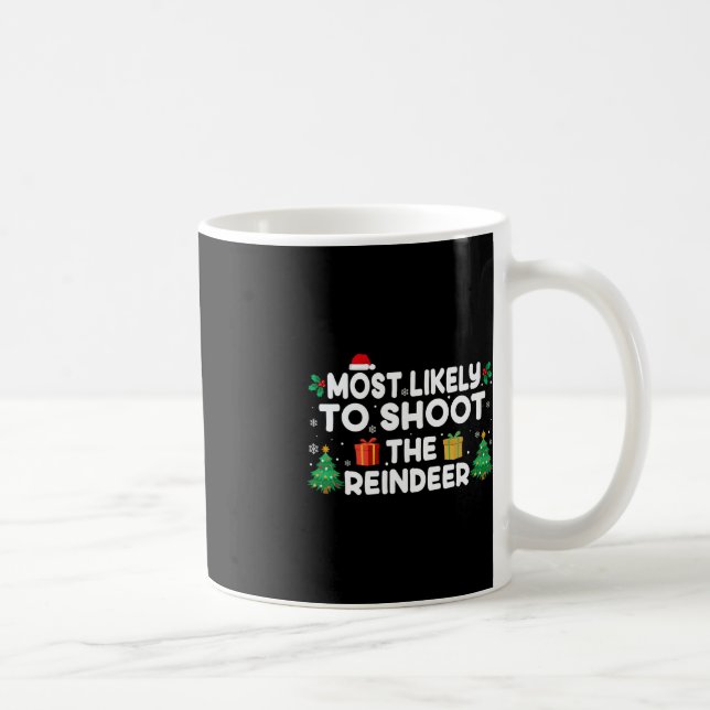 Am wahrscheinlichsten wird der Rentier Weihnachten Kaffeetasse (Rechts)