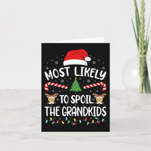 Am wahrscheinlichsten wird die Familie Grandkids J Karte