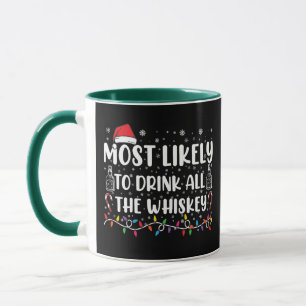 Am wahrscheinlichsten wird die ganze Whiskey-Famil Tasse