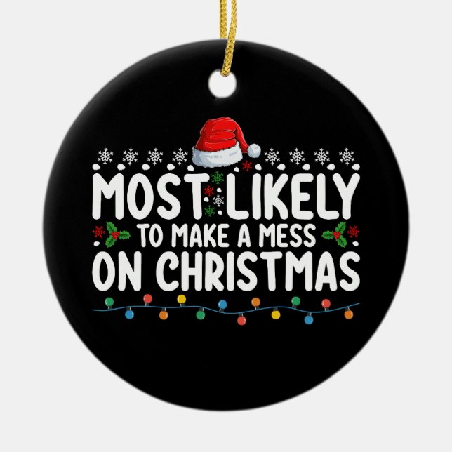 Am wahrscheinlichsten wird ein Durcheinander auf W Keramik Ornament (Vorne)