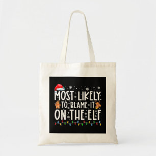 Am wahrscheinlichsten wird es auf dem Elf Santa Fa Tragetasche