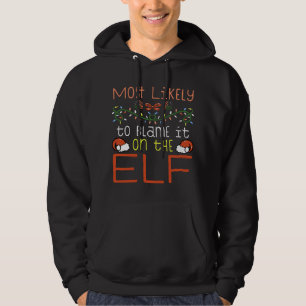 Am wahrscheinlichsten wird es der Elf Matching Fam Hoodie