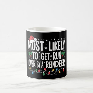 Am wahrscheinlichsten wird es, von einem Rentier-X Kaffeetasse