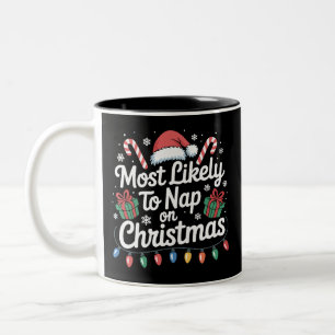 Am wahrscheinlichsten wird man an Weihnachten in d Zweifarbige Tasse