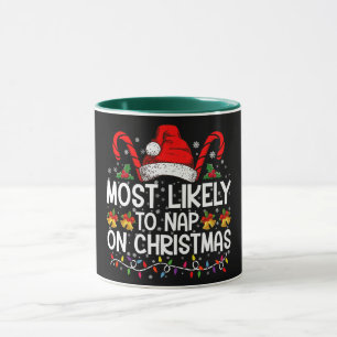 Am wahrscheinlichsten wird man an Weihnachtsfeiert Tasse