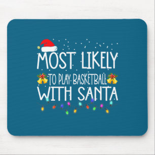 Am wahrscheinlichsten wird mit dem Weihnachtsmann Mousepad