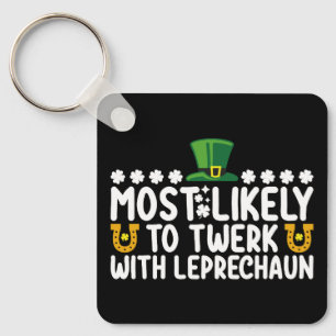 Am wahrscheinlichsten wird mit Leprechaun-Tanz lus Schlüsselanhänger