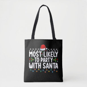 Am wahrscheinlichsten wird mit Santa Weihnachten f Tasche
