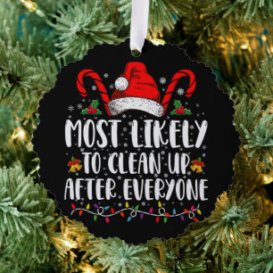 Am wahrscheinlichsten wird nach jedem Weihnachten Ornament Karte
