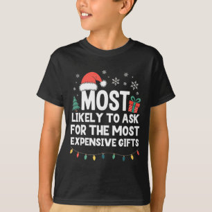 Am Wahrscheinlichsten wird nach teuren Weihnachtsw T-Shirt