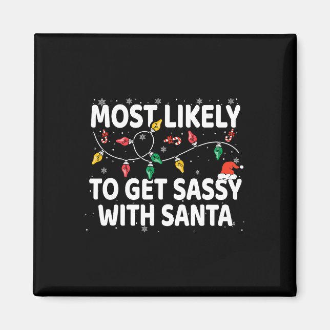 Am wahrscheinlichsten wird sie mit Weihnachten Mat Magnet (Vorne)