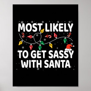 Am wahrscheinlichsten wird sie mit Weihnachten Mat Poster