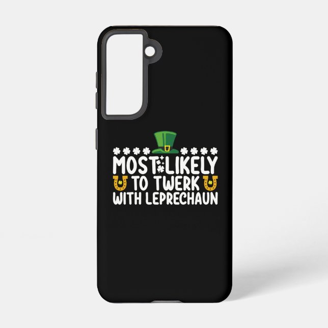 Am wahrscheinlichsten wird Twerk mit Leprechaun Da Samsung Galaxy Hülle (Rückseite)