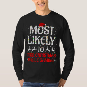 Am wahrscheinlichsten wird Weihnachten während des T-Shirt