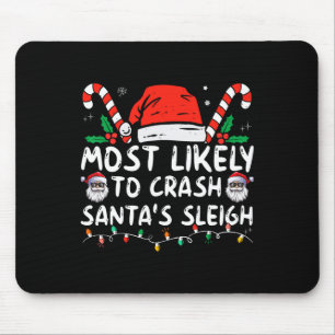 Am wahrscheinlichsten wird Weihnachts-Weihnachtswi Mousepad