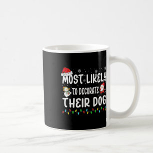 Am wahrscheinlichsten zu dekorieren ihren Hund Wei Kaffeetasse