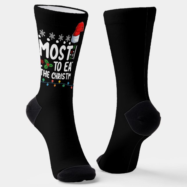 Am wahrscheinlichsten zu essen alle Weihnachtskeks Socken (Gewinkelt)