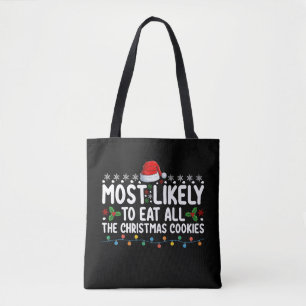 Am wahrscheinlichsten zu essen alle Weihnachtskeks Tasche