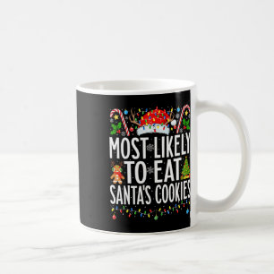 Am wahrscheinlichsten zu essen Weihnachten Weihnac Kaffeetasse