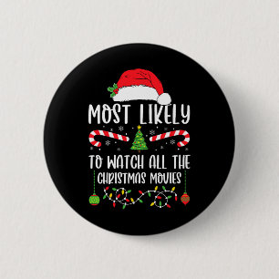 Am wahrscheinlichsten zu sehen, alle Weihnachtsfil Button