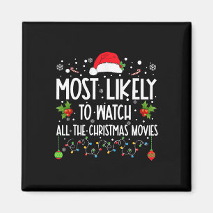 Am wahrscheinlichsten zu sehen, alle Weihnachtsfil Magnet