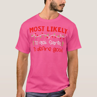 Am wahrscheinlichsten zu sonnigen Matching Familie T-Shirt