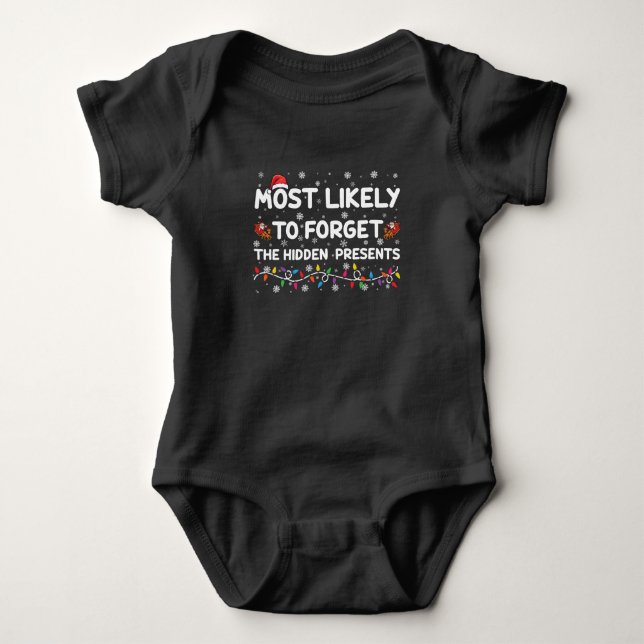 Am wahrscheinlichsten zu vergessen, die versteckte baby strampler (Vorderseite)