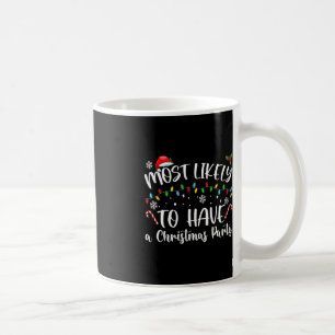 Am wahrscheinlichsten zu Weihnachten haben ein Wei Kaffeetasse