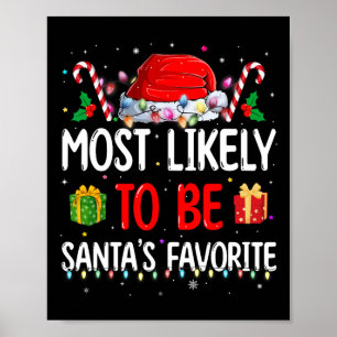 Am wahrscheinlichsten zu Weihnachten ist der Liebl Poster