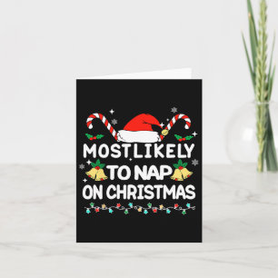Am wahrscheinlichsten zu Weihnachten Matching Fami Karte