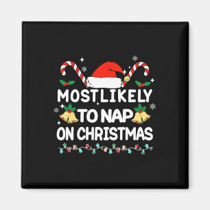 Am wahrscheinlichsten zu Weihnachten Matching Fami Magnet