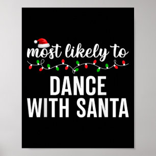 Am wahrscheinlichsten zu Weihnachten Matching Fami Poster