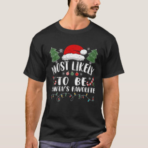 Am wahrscheinlichsten zu Weihnachten wird der Weih T-Shirt