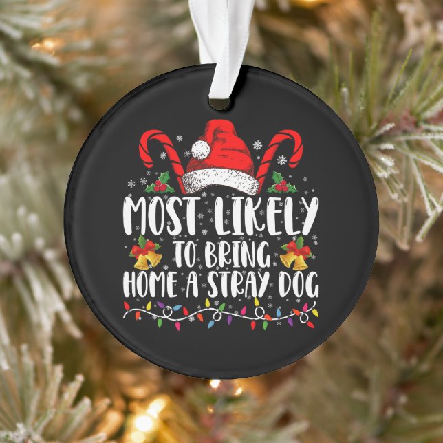 Am wahrscheinlichsten, Zuhause einen strammen Hund Ornament (Baum)