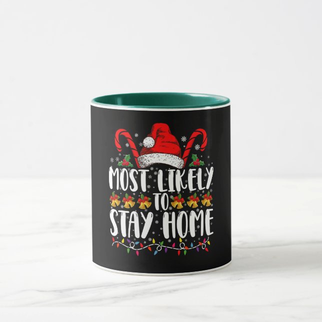 Am wahrscheinlichsten, Zuhause Family Weihnachten  Tasse (Zentrum)