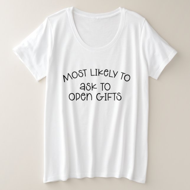 Am wahrscheinlichsten, zum T - Shirt zu öffnen Ges (Design vorne)