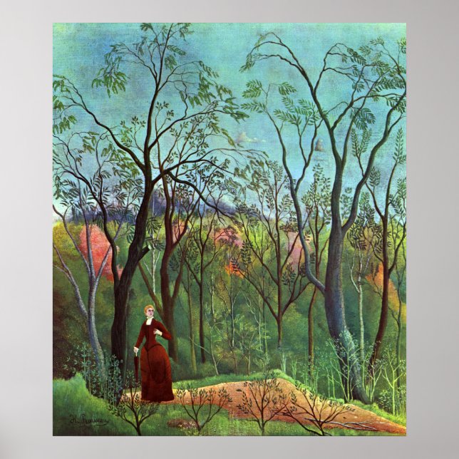 Am Waldrand Poster (Vorne)