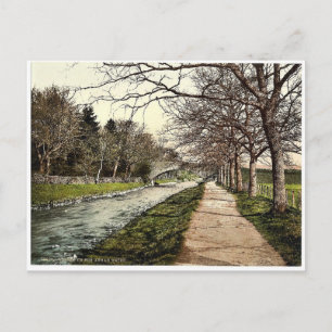 Am Wasser des Annan, Moffat, Schottland klassische Postkarte