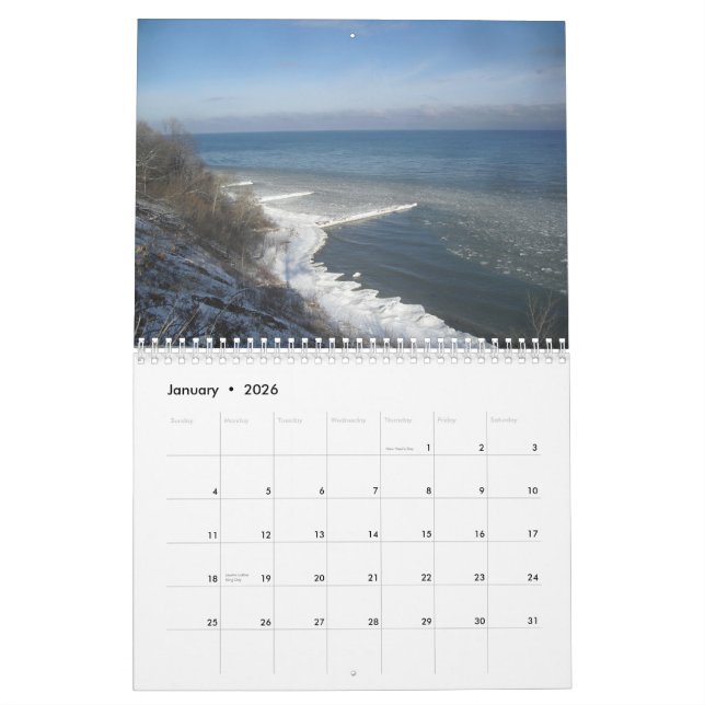Am Wasser-Rand durch Scott S. Jones Kalender (Jan 2026)