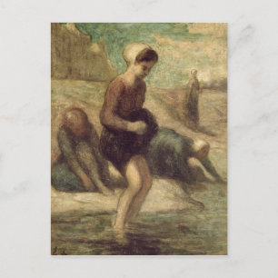 Am Wasserrand, c.1849-53 Postkarte