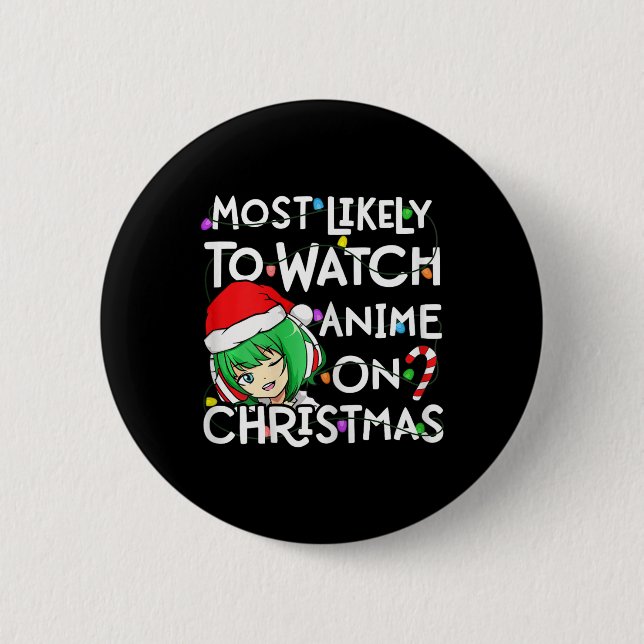 Am Weihnachten am wahrscheinlichsten Anime mit San Button (Vorderseite)