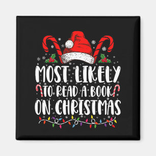 Am Weihnachtstag am wahrscheinlichsten ein Buch li Magnet