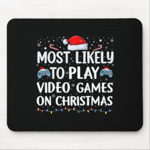 Am Weihnachtsvideo wahrscheinlichste Videospieler Mousepad