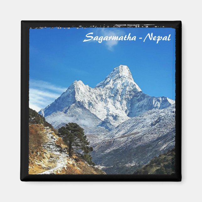 Ama Dablam, Sagarmatha - Nepal Magnet (Vorne)