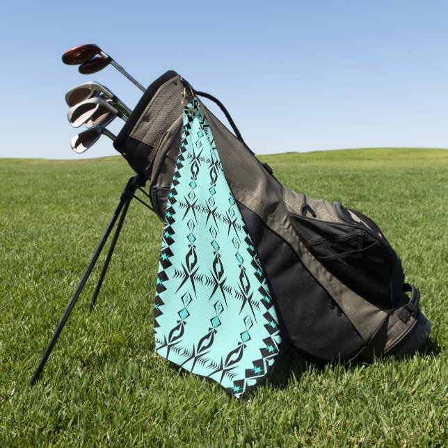 Amadahy ~ Waldwasser Golfhandtuch (Gras)