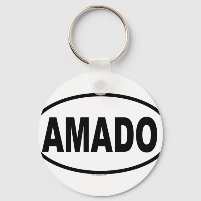 AMADO SCHLÜSSELANHÄNGER (Vorderseite)